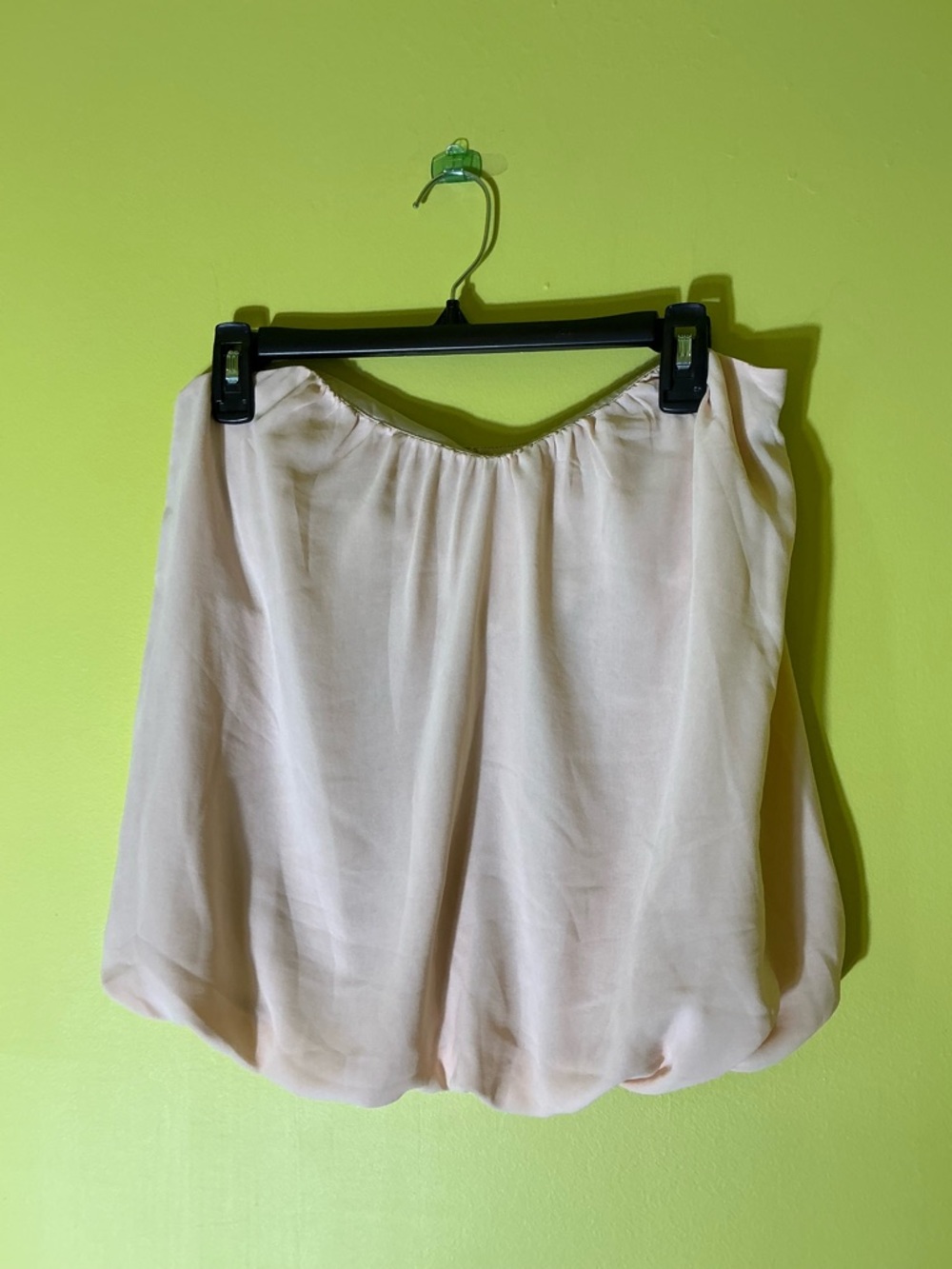 Anthropologie Paper Crown Flowy Chiffon Tube Top